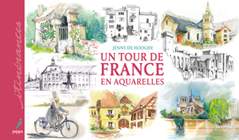 Tour en Ile-de-France en aquarelle